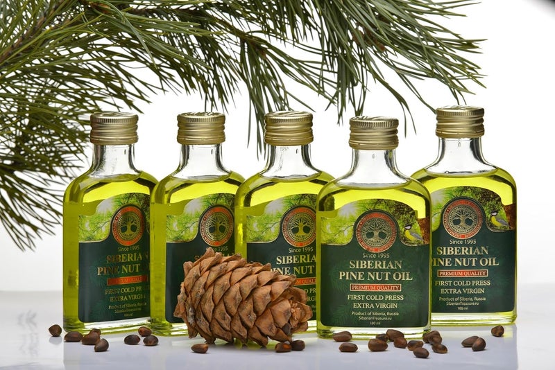 Siberian Treasure Extra Virgin Pine Nut Oil 100ml - Image 4